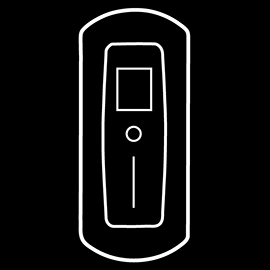 Creaxio-portabel laddare-ikon