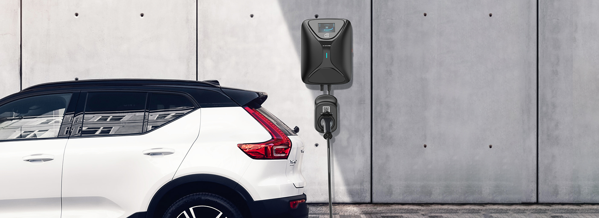 Creaxio-E laddpunkt för bil